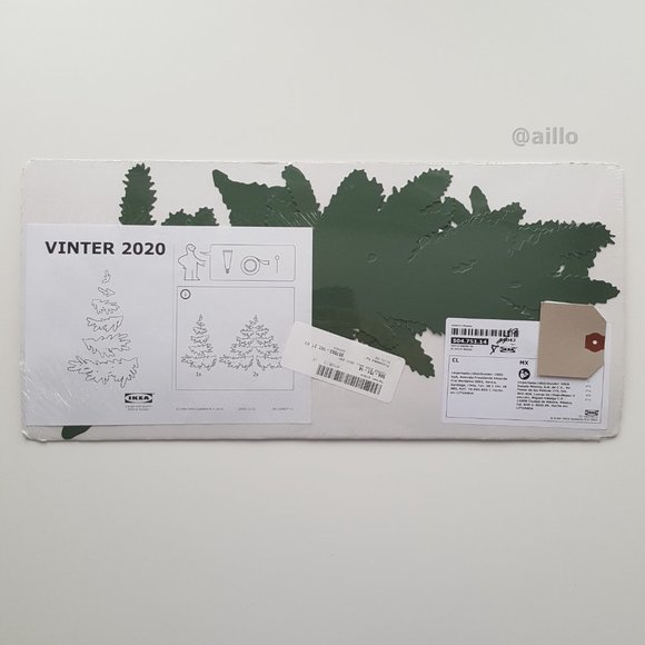 IKEA VINTER 2020 Wall decoration, green - Picture 5 of 13